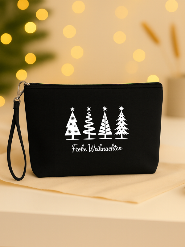 Kosmetiktasche "Frohe Weihnachten"