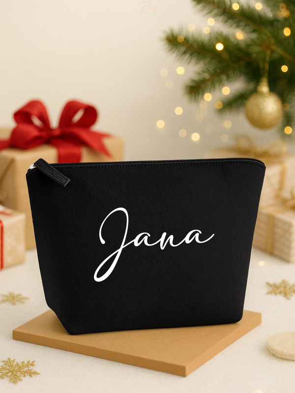 Personalisierte Kosmetiktasche mit Namen