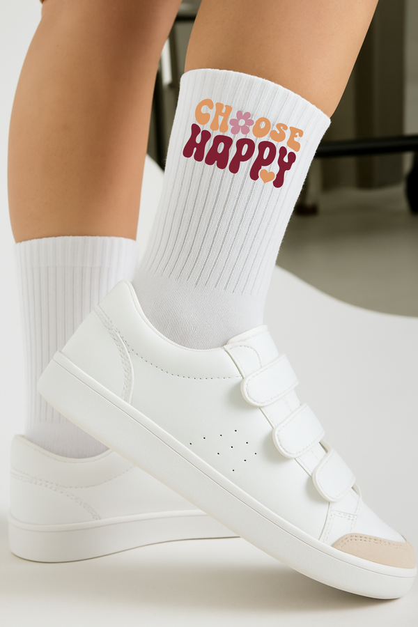 Choose Happy Socken