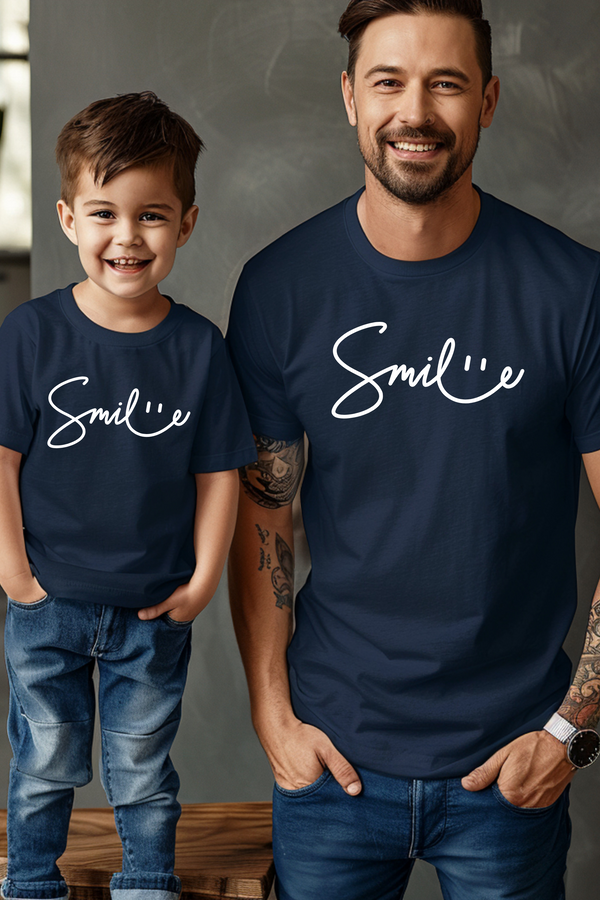 Papa/Mini Partnerlook Smile😁