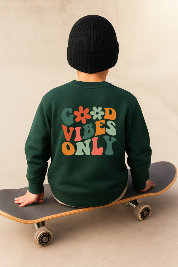 Sweatshirt "Good Vibes Only"