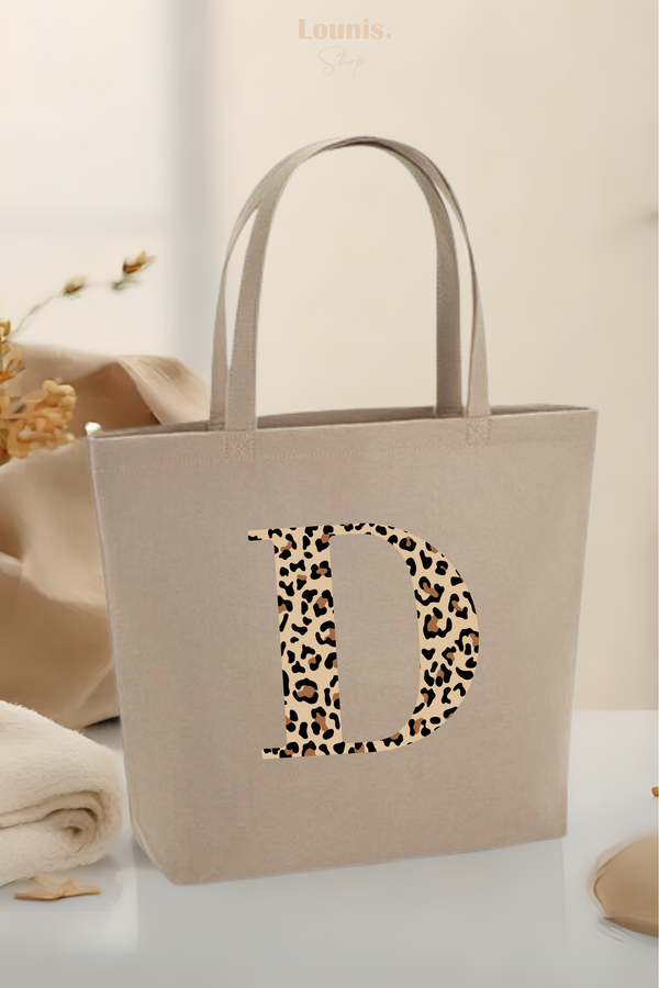 Personalisierte Filztasche mit Initial "Leo"