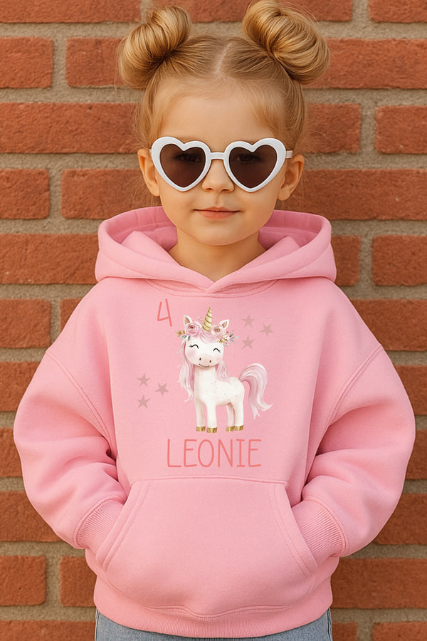 Geburtstags Hoodie Einhorn