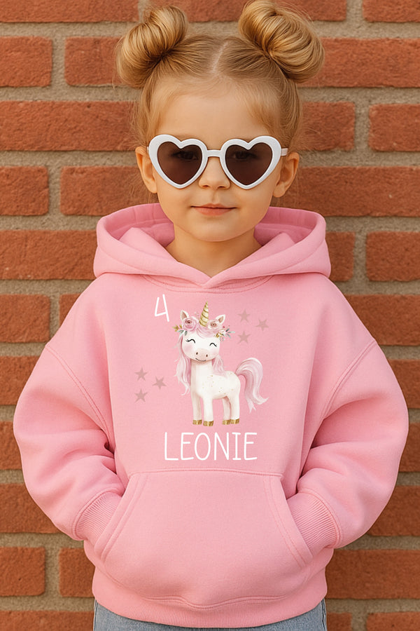 Geburtstags Hoodie Einhorn