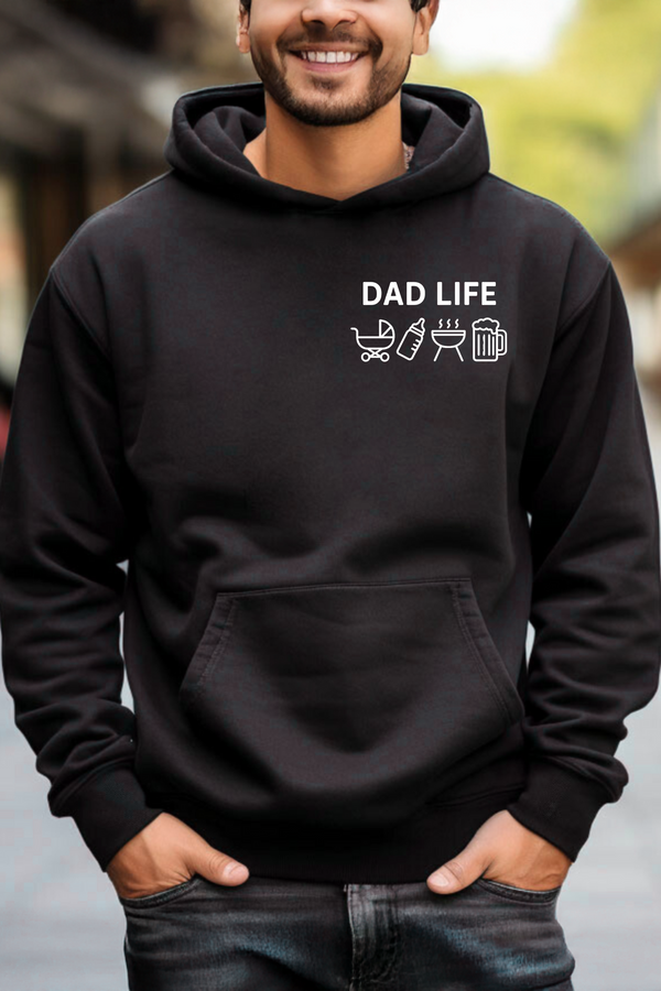 Hoodie DAD LIFE 🤛