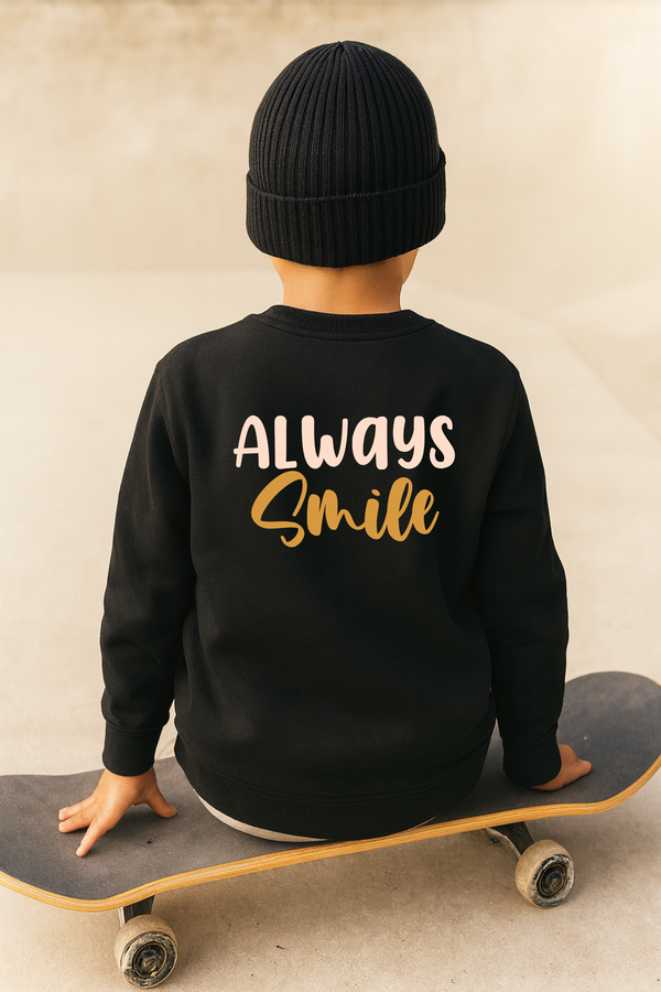 Sweatshirt "Always Smile"
