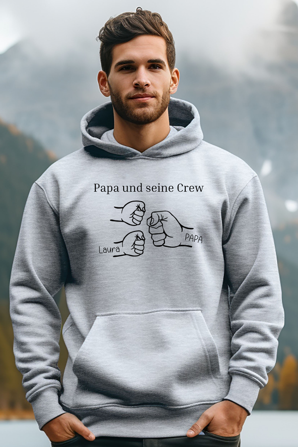 Hoodie Papa und seine Crew💕
