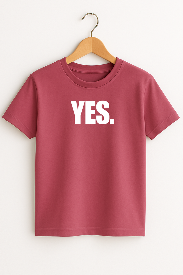 T-Shirt "YES."