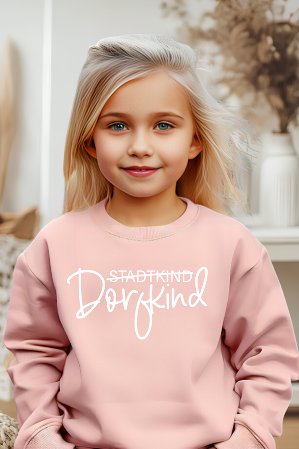 Stadtkind/Dorfkind" – Super süßes Sweatshirt🏙️🌳