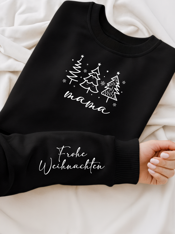 Mama Sweatshirt "Frohe Weihnachten"