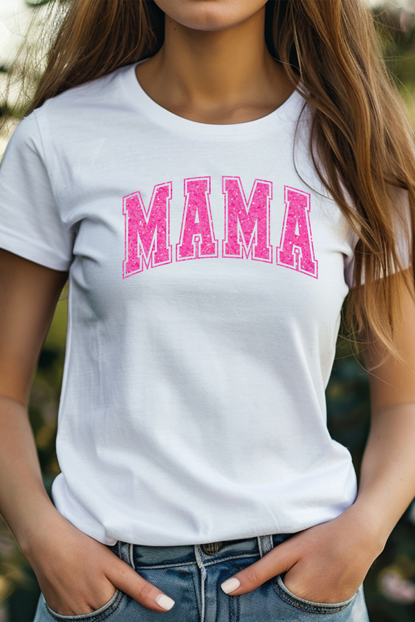 T-Shirt Mama Glitzer✨