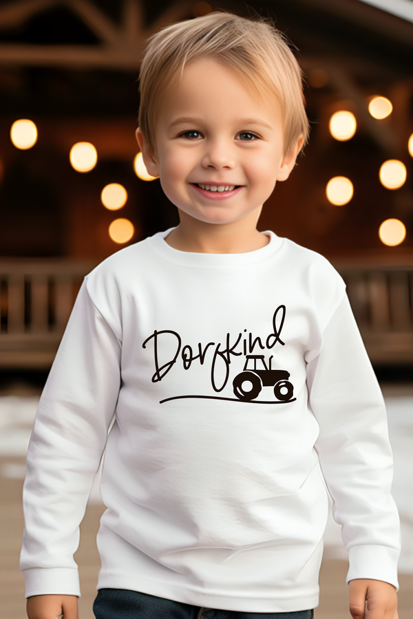 🌱Traktor Langarmshirt  für Kleinkinder 🚜👧