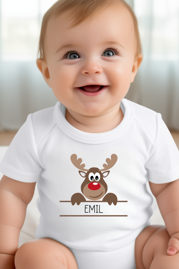 Personalisierter Rentier-Body 🦌🎁
