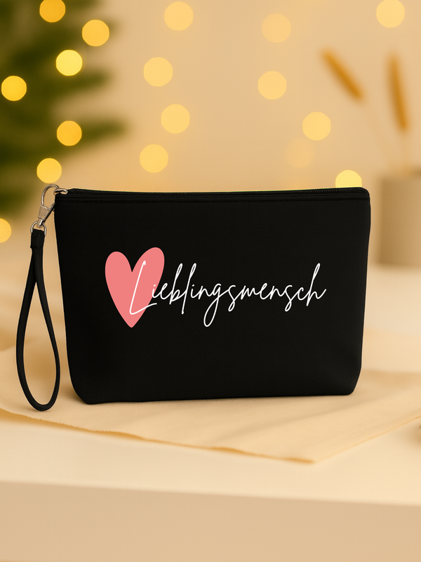 Kosmetiktasche Lieblingsmensch