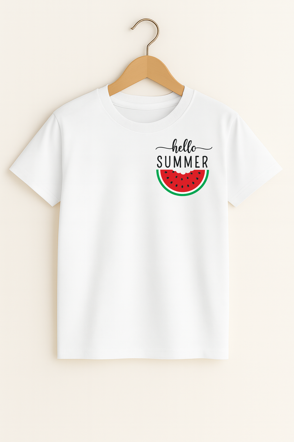 T-Shirt - Hello Summer Melone