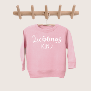 Sweatshirt "Lieblings Kind" altrosa - Lounis