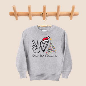 Peace Love Christmas Sweatshirt 💖🕊️ - Lounis