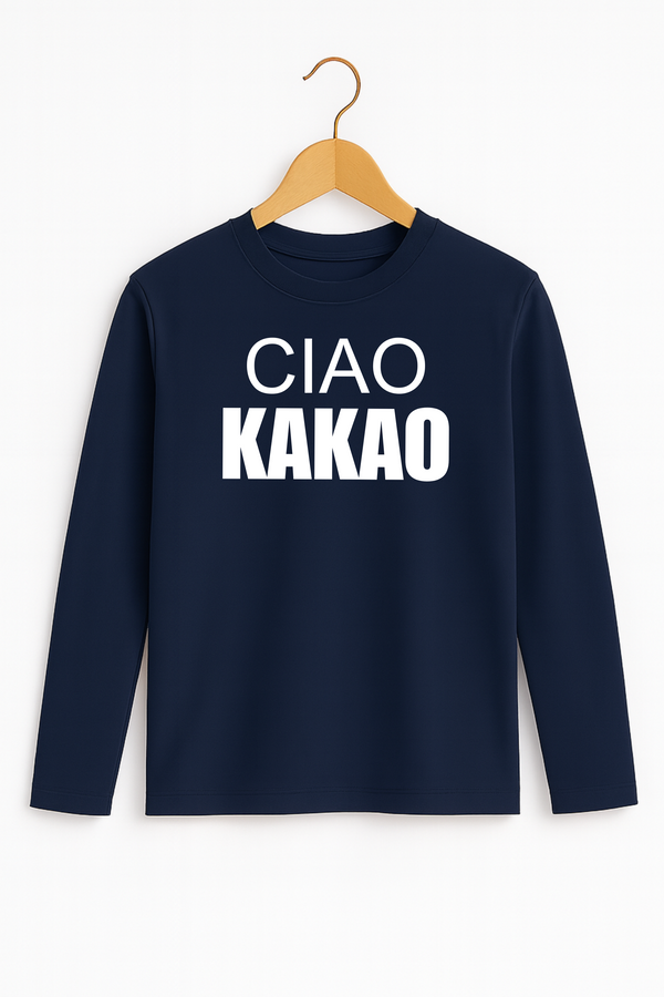 🌱 Langarmshirt Ciao Kakao