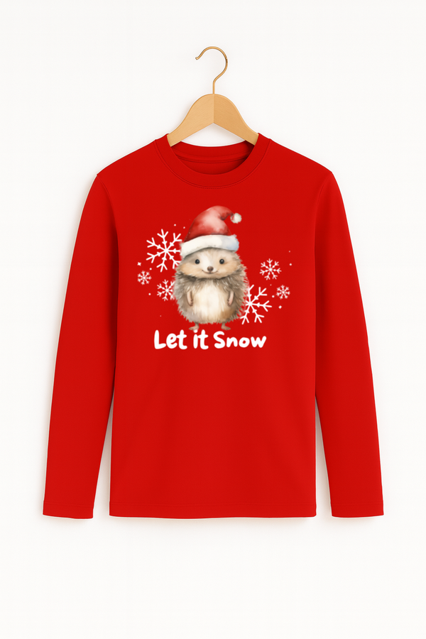 Let It Snow Langarmshirt ☃️