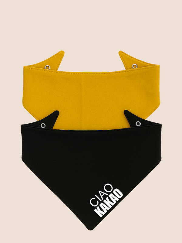 2-teiliges Set, Wendehalstuch "Ciao Kakao"