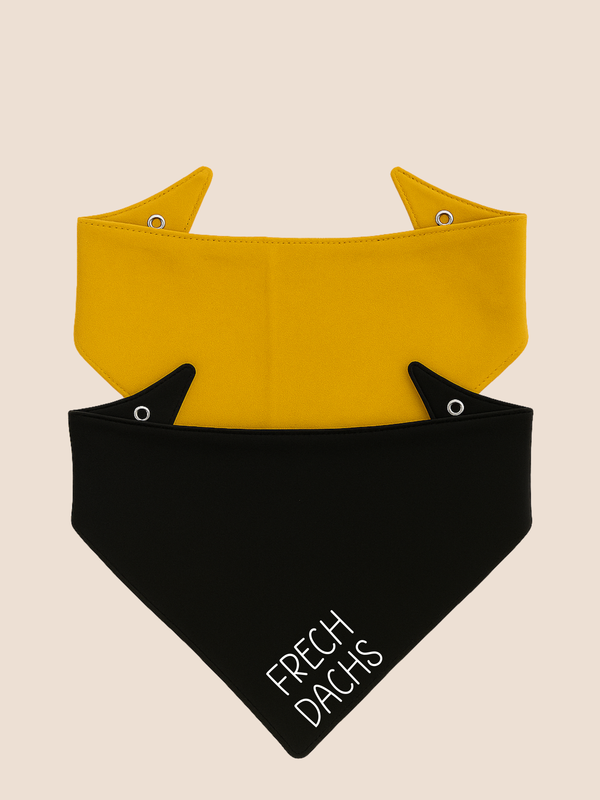 2-teiliges Set, Wendehalstuch "Frechdachs"