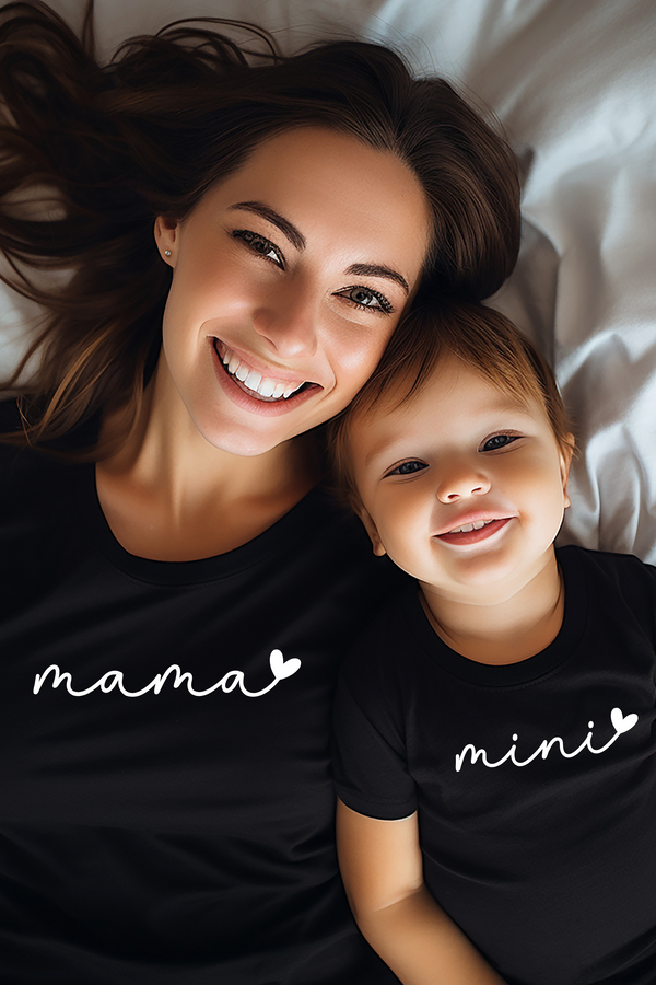 Mama/Mini Partnerlook – Perfektes Matching Outfit für Mama und Kind