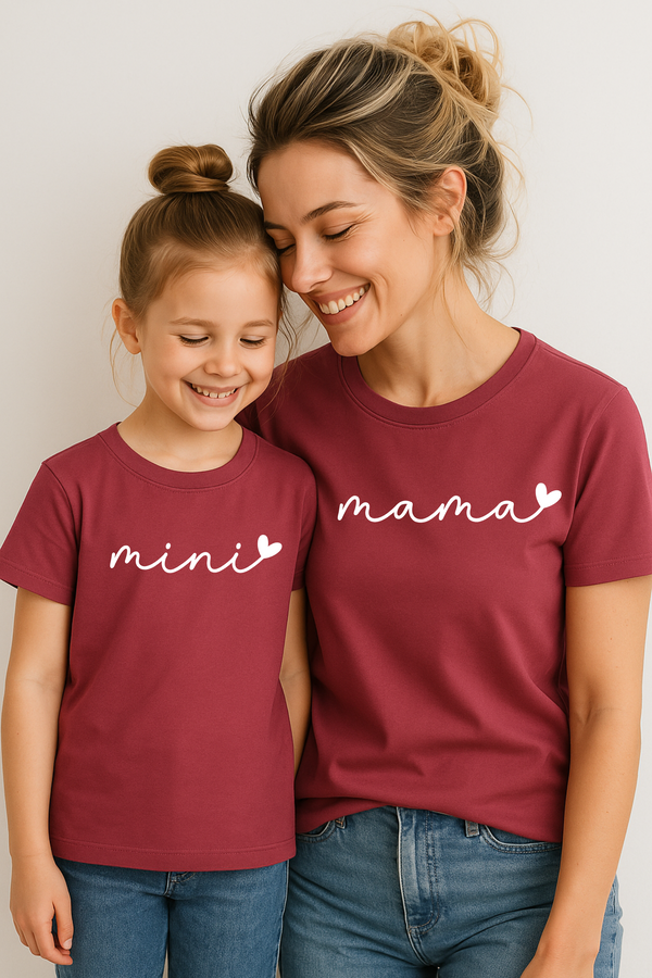 Mama/Mini Partnerlook – Perfektes Matching Outfit für Mama und Kind