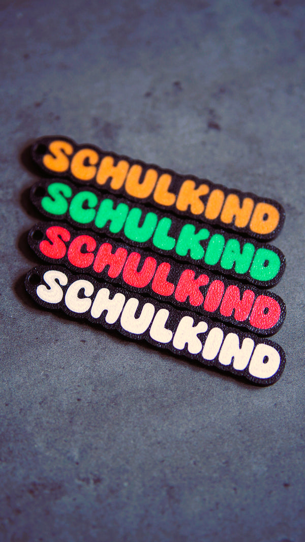 Schlüsselanhänger Schulkind verschiedene Farben