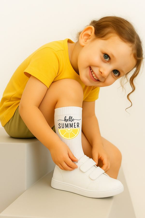 Hello Summer Zitronen Socken